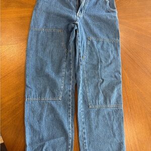 Classic Women's Blue Denim Carpenter Jeans